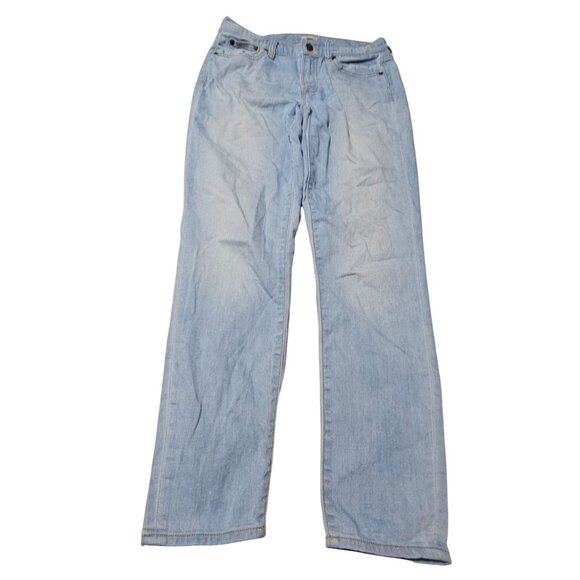 J Crew Jeans Womens Size 24 Straight Leg Low Rise Light Wash Denim Pants - Picture 3 of 5